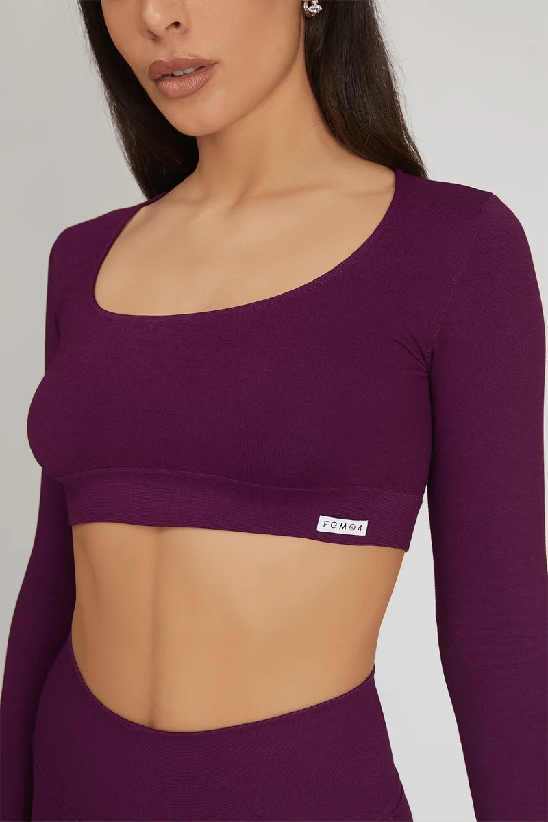 Minimaglia Essence BambùFIR Dark Purple