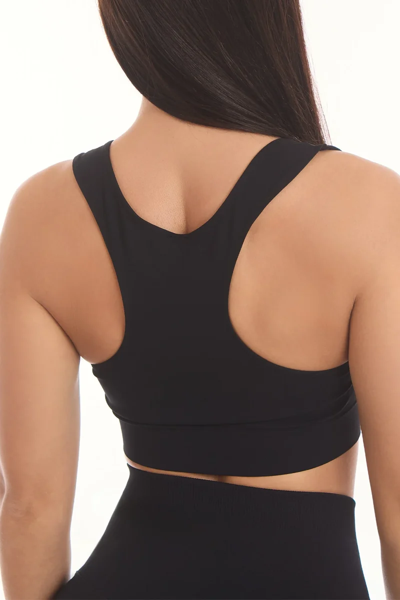 Completo Soft Push Up Onyx Nero (Top + Leggings)
