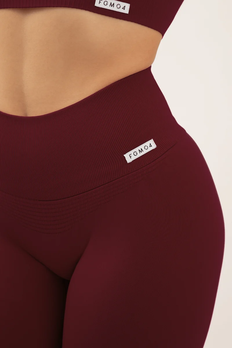 Leggings Soft Push Up Confidence Merlot