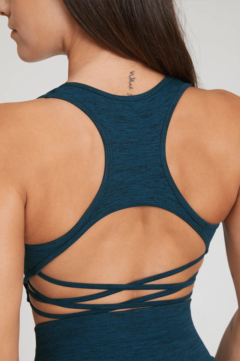 Top Pulsar Blu Petrolio - Taglia Unica