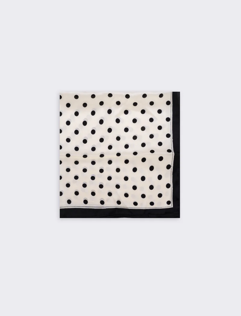Foulard in varie fantasie per donne - Bianco