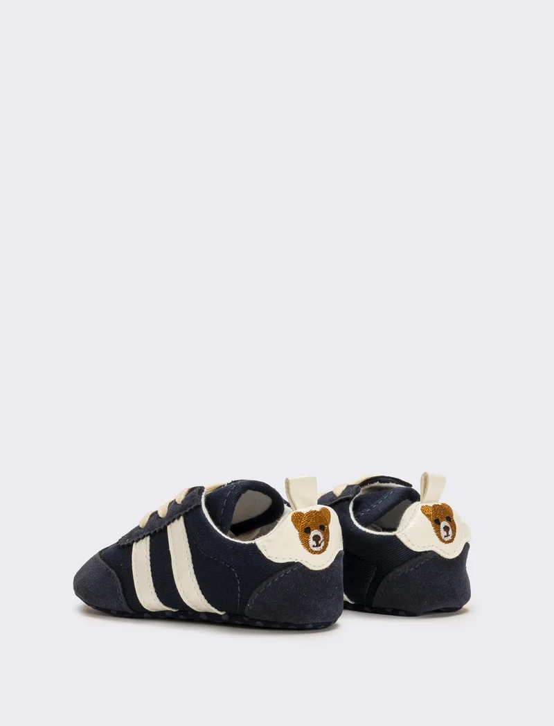 Scarpa Teddy da neonato - Blu