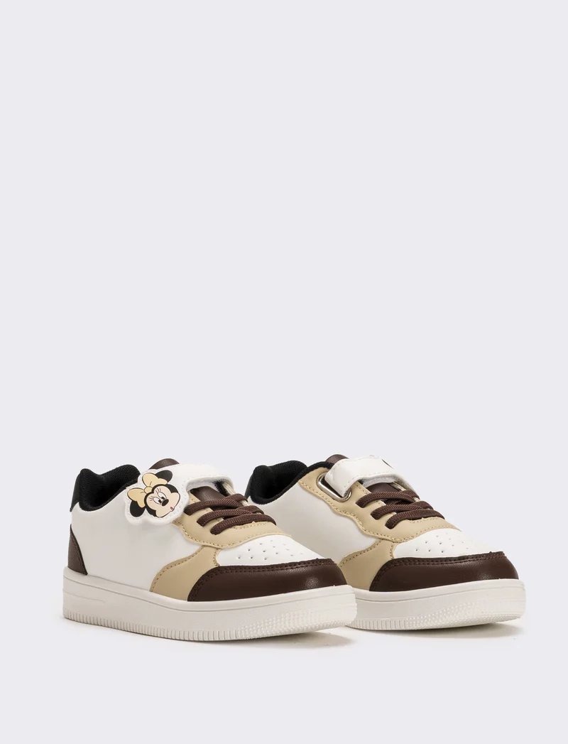 Sneakers Minnie© da bambina - Bianco