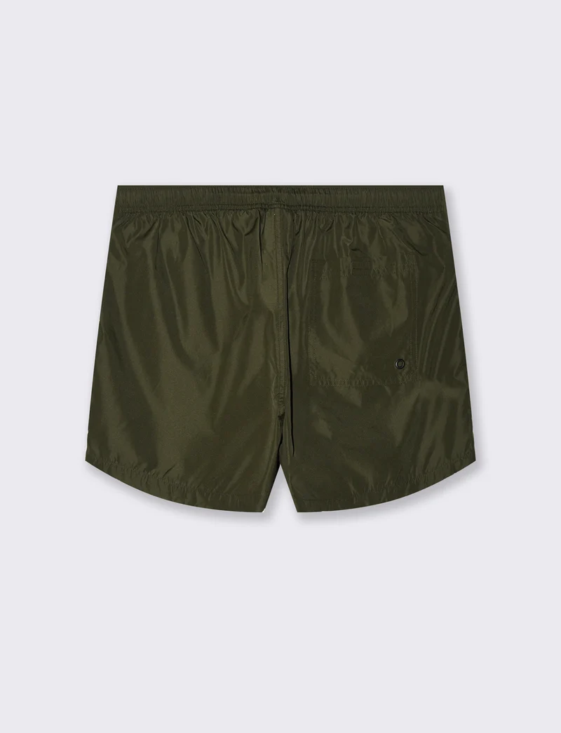 Costume mare sportivo da uomo - Verde militare