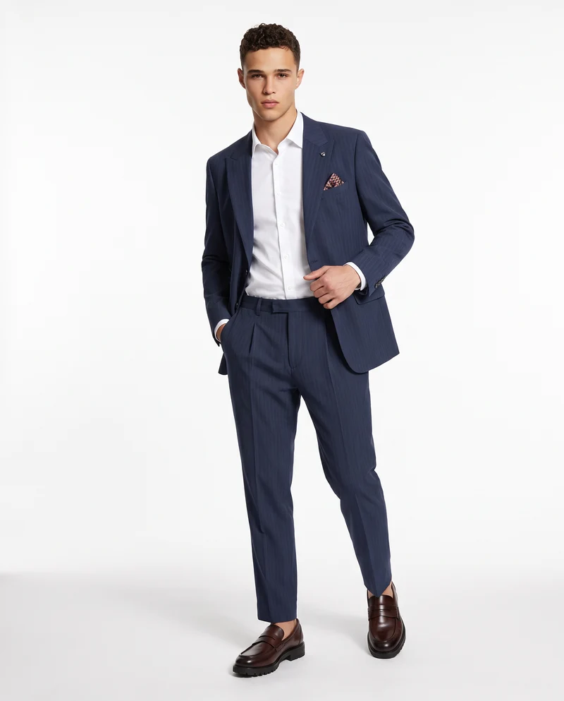 Blazer Strutturato Formale con Pochette - Avion