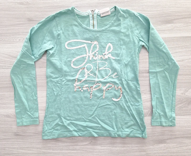 Yigga Langarmshirt Pailletten 134/140