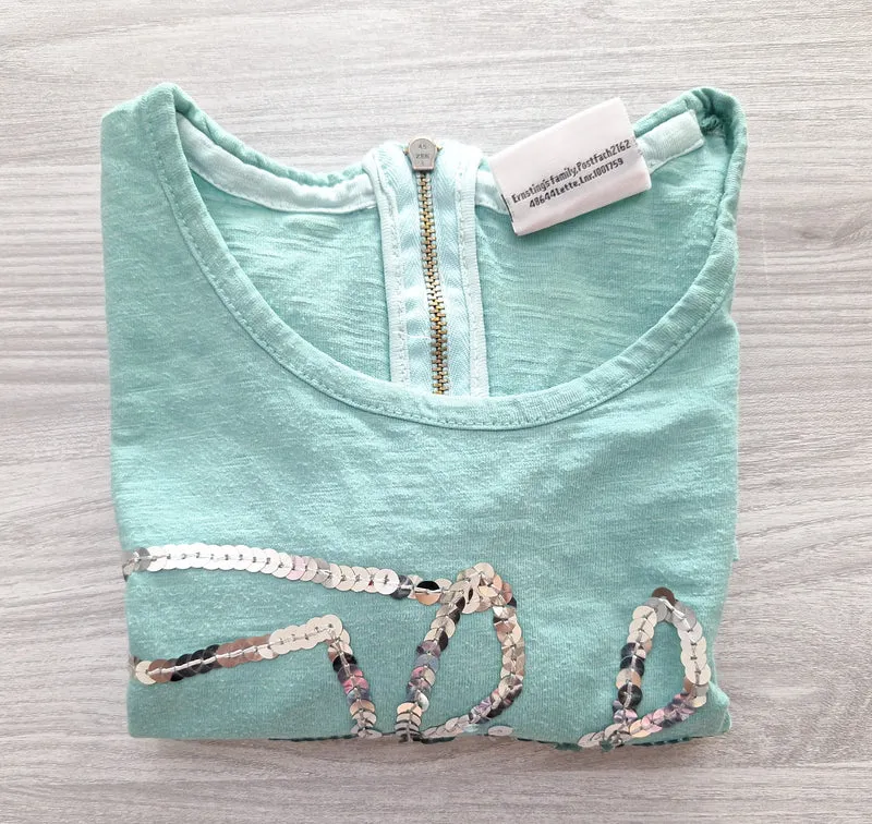 Yigga Langarmshirt Pailletten 134/140