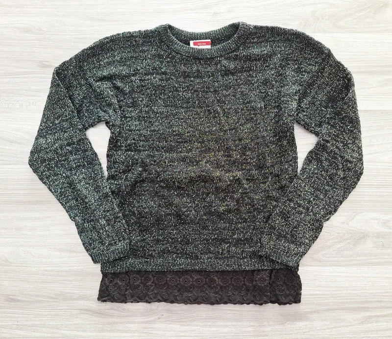 Yigga Strickpullover Spitzensaum 134/140