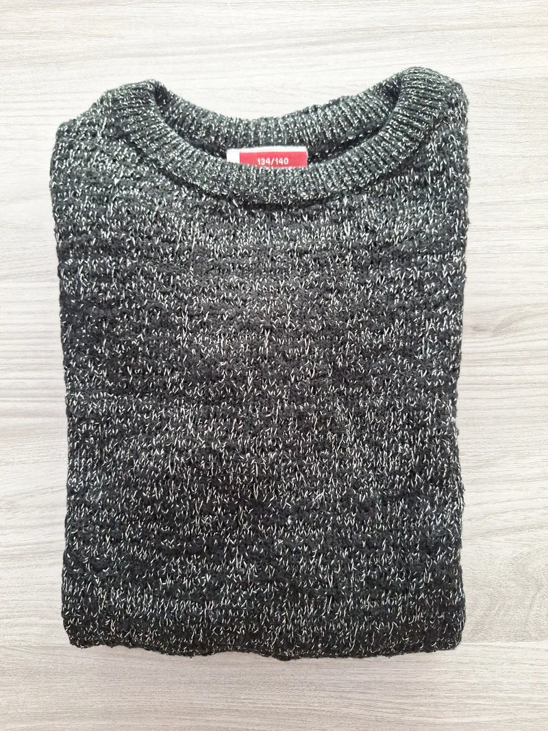 Yigga Strickpullover Spitzensaum 134/140