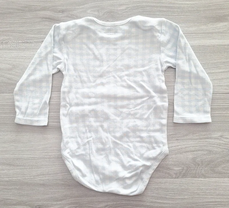 Cotton Juice Langarmbody Karo 92