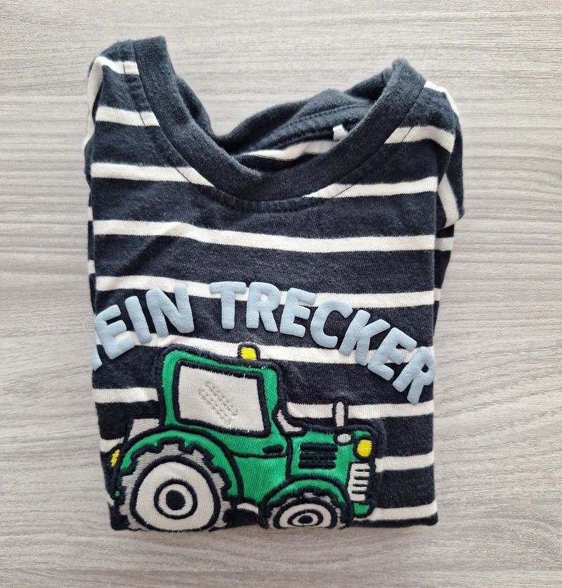 Topomini Langarmshirt Traktor 80