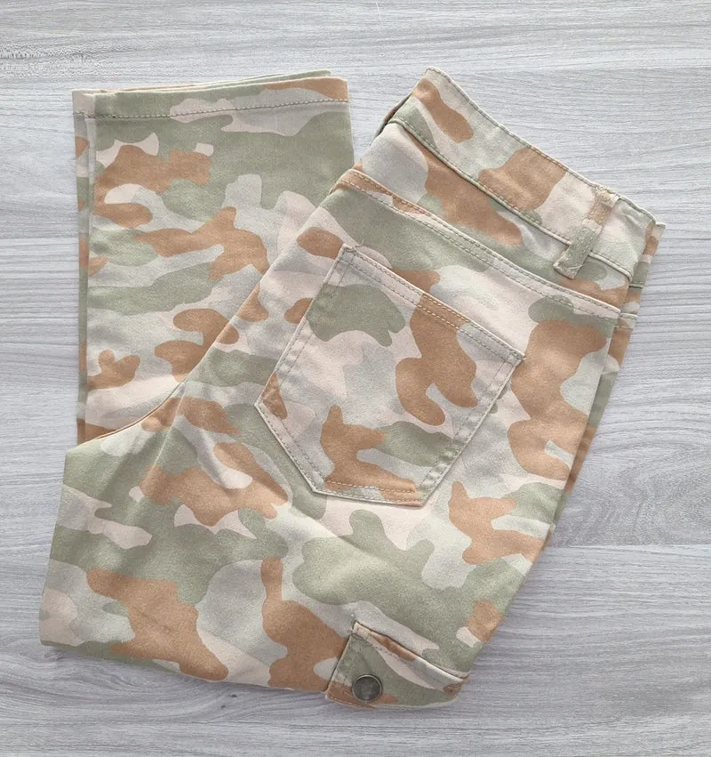 Janina Cargohose Camouflage 36
