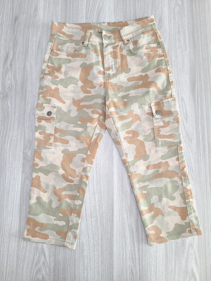 Janina Cargohose Camouflage 36
