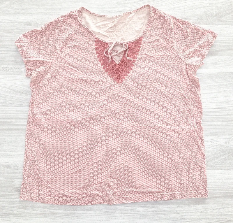 Gina Benotti T-Shirt Häkelspitze 40/42