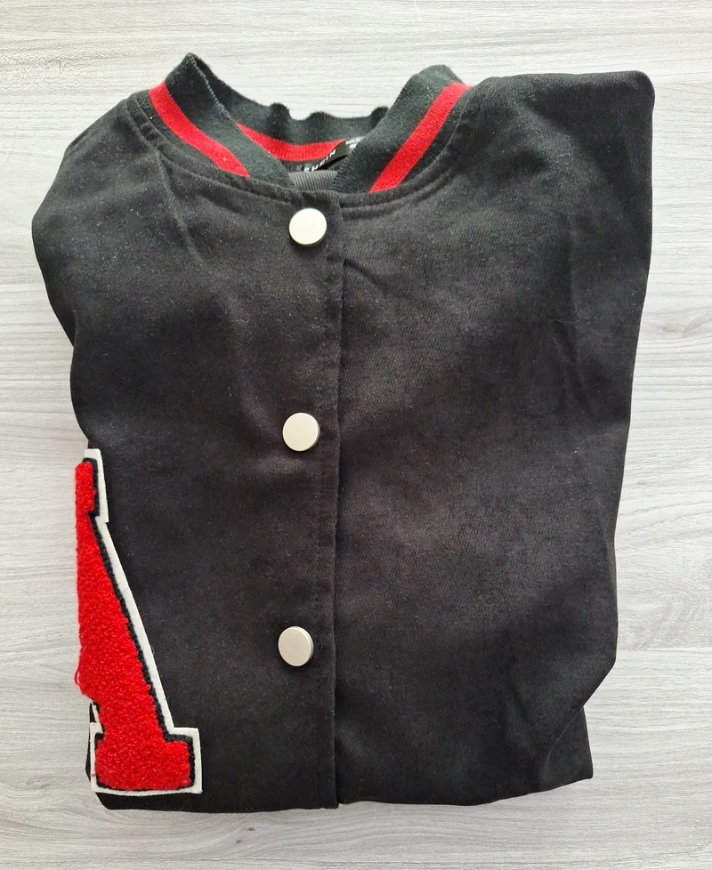 Shein Collegejacke Oversize 38