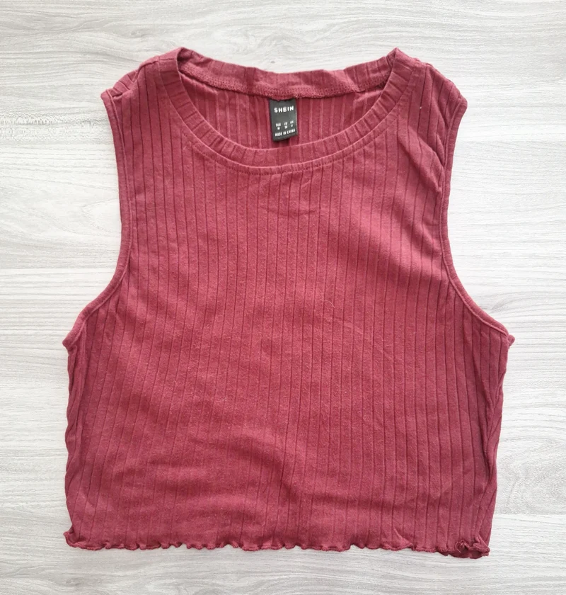 Shein Crop Top Ripp 38