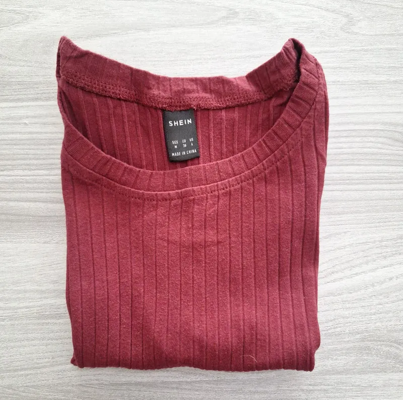 Shein Crop Top Ripp 38