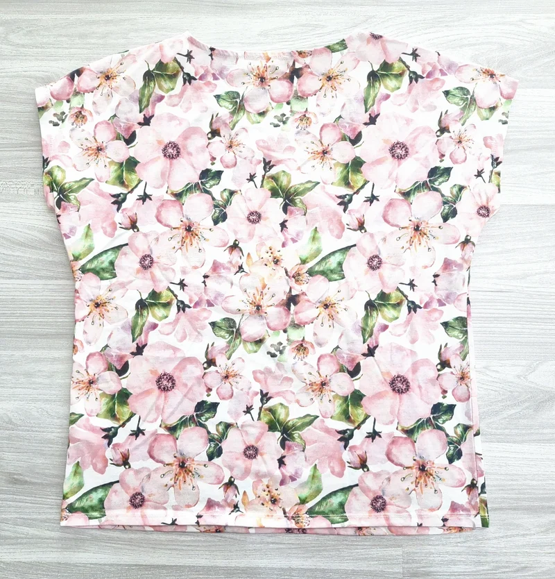 Montego T-Shirt Blumen 40