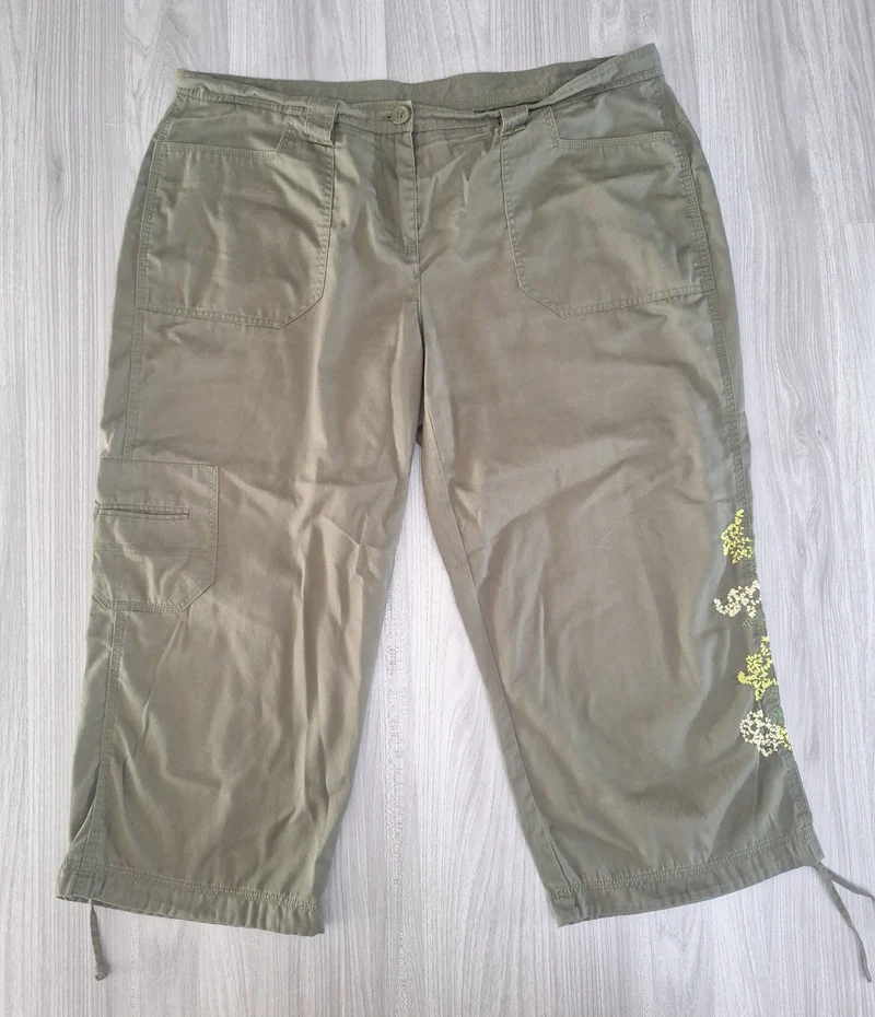 Casual Wear Cargohose Stickerei 44