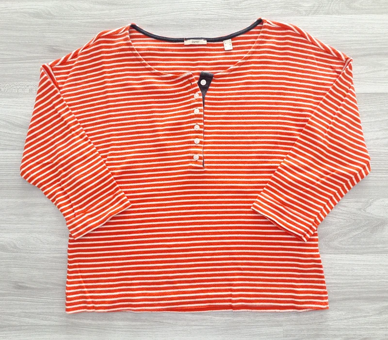Esprit Langarmshirt Henley 36