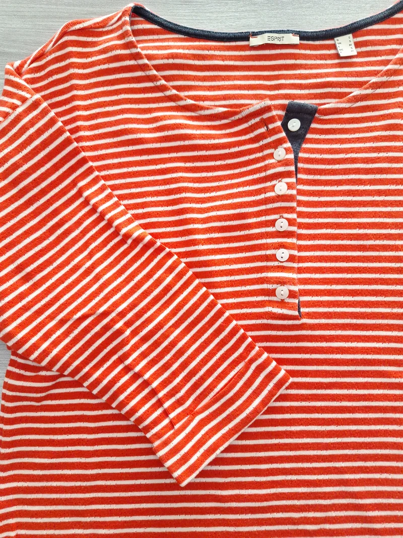 Esprit Langarmshirt Henley 36