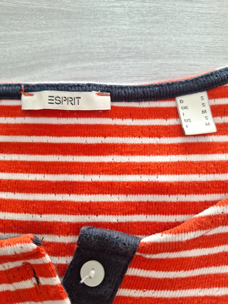 Esprit Langarmshirt Henley 36