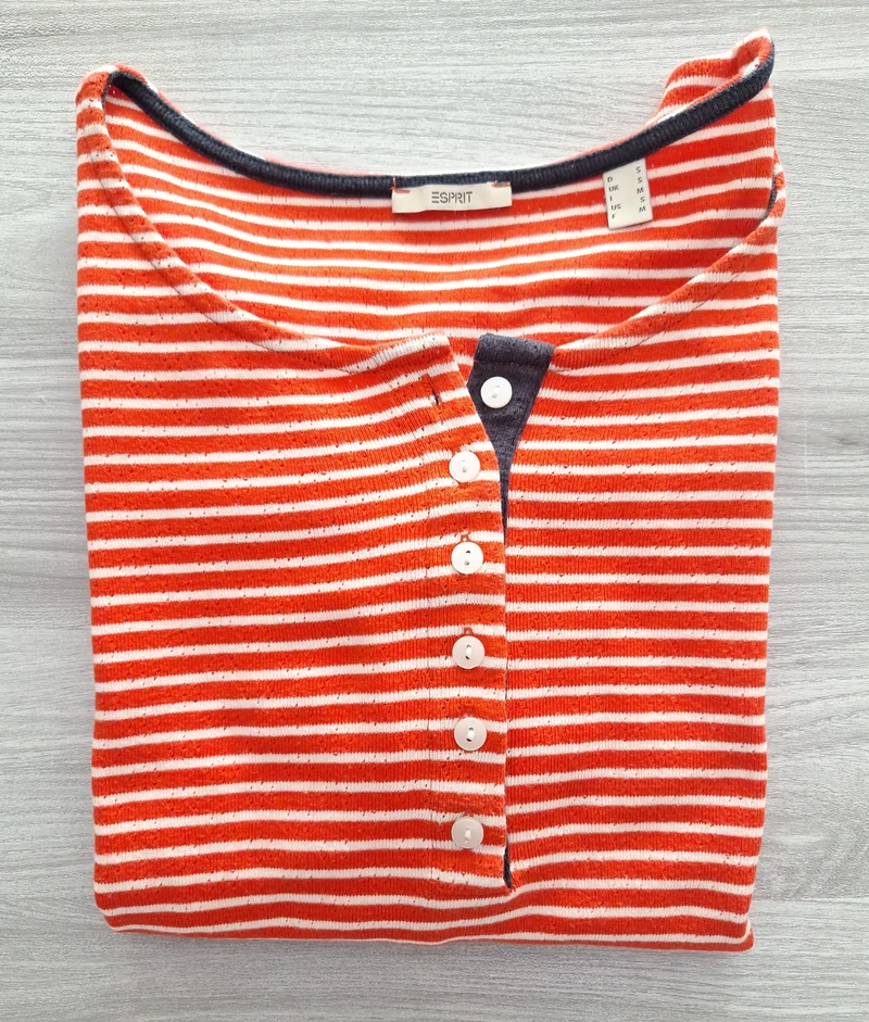 Esprit Langarmshirt Henley 36