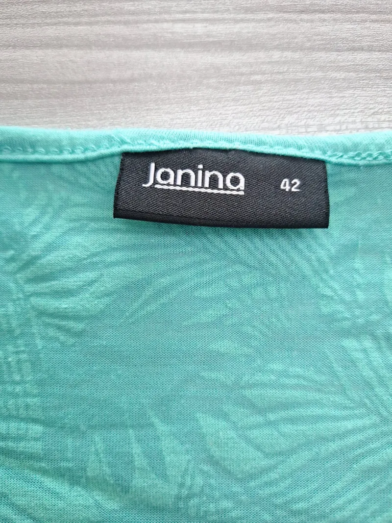 Janina Shirt Blätterprint 42