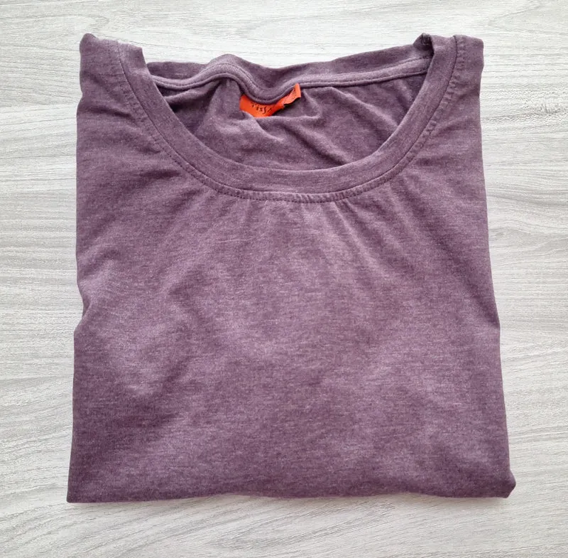 Tissaia Basic T-Shirt Meliert 42
