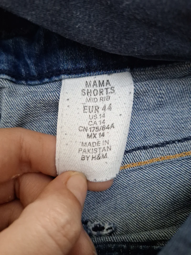 H&M Mama Umstandsjeansshorts 44