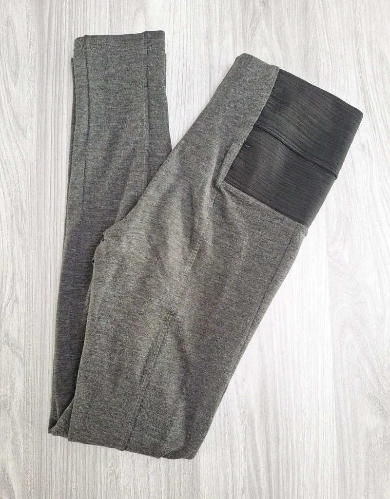 Amisu Leggings Ziernähte 36