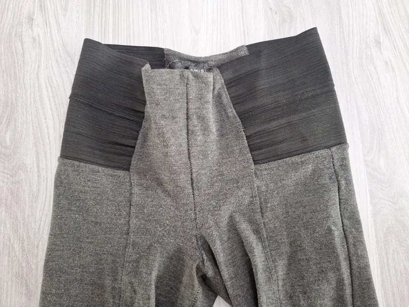 Amisu Leggings Ziernähte 36