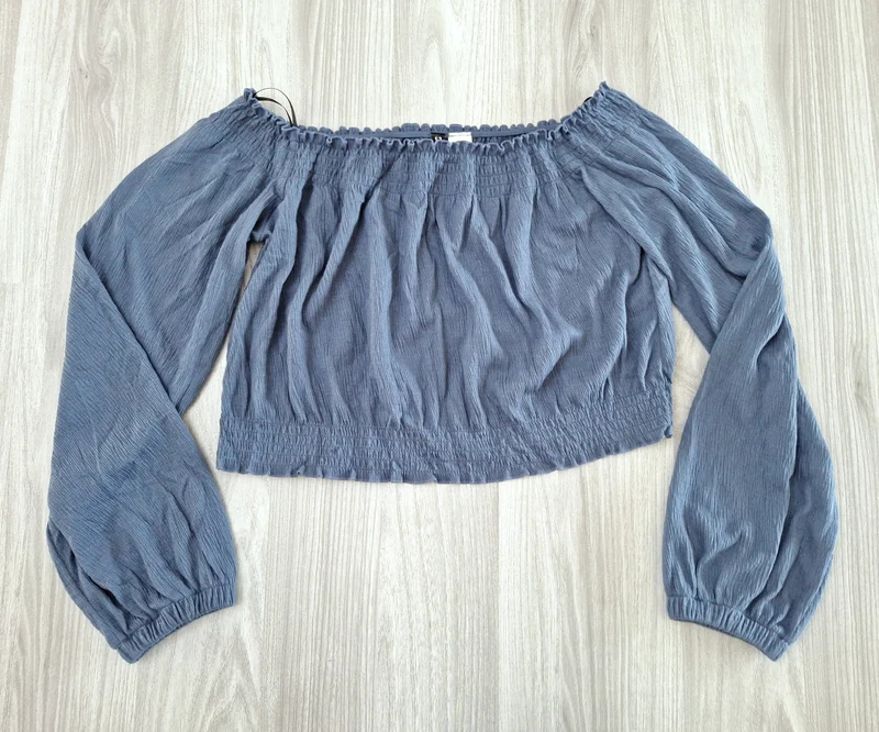 H&M Divided Carmenbluse Cropp 36