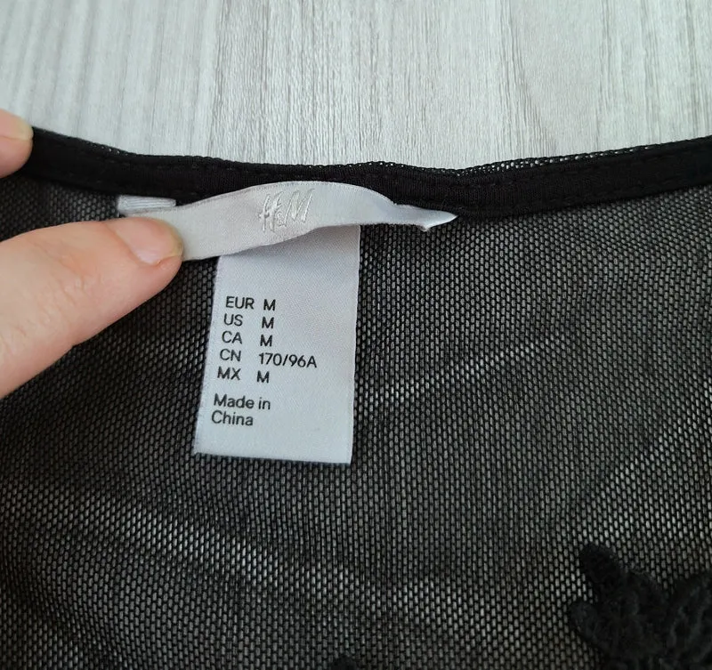 H&M Shirt Spitze 38
