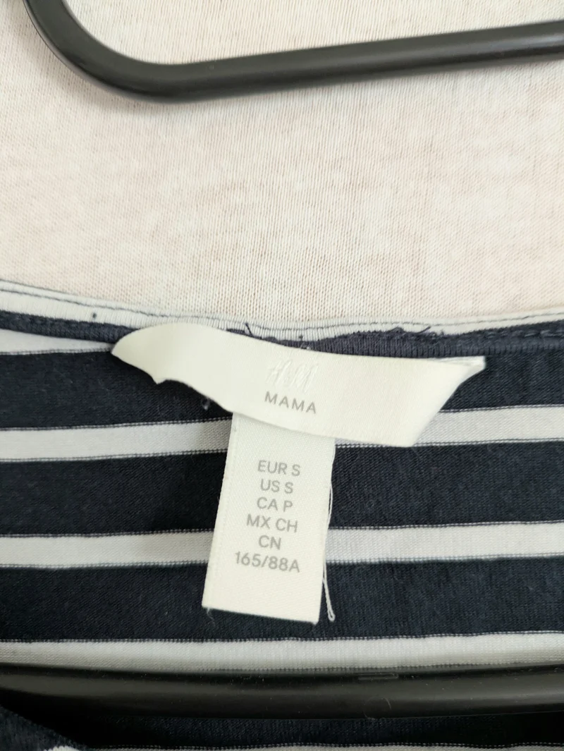 H&M Mama Umstandskleid Streifen 36