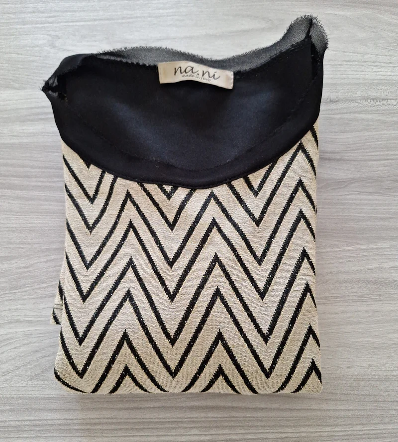 Na-Ni Strickkleid Zickzack 38