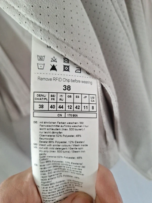 Taifun Cardigan Wasserfallkragen 38