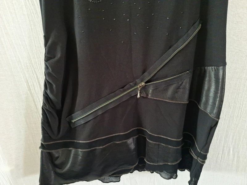 BIBA Shirtkleid Strassprint 36