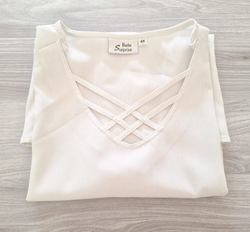 Belle Surprise Blusentop Criss-Cross 42