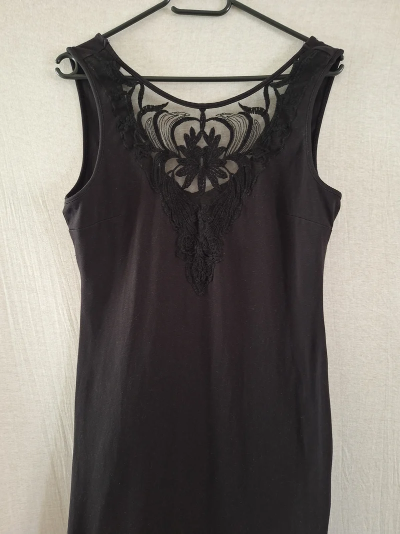 H&M Etuikleid Spitze 38
