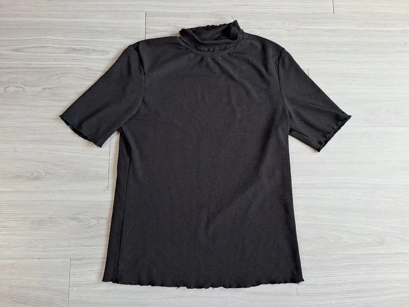 Shein Rippshirt 40