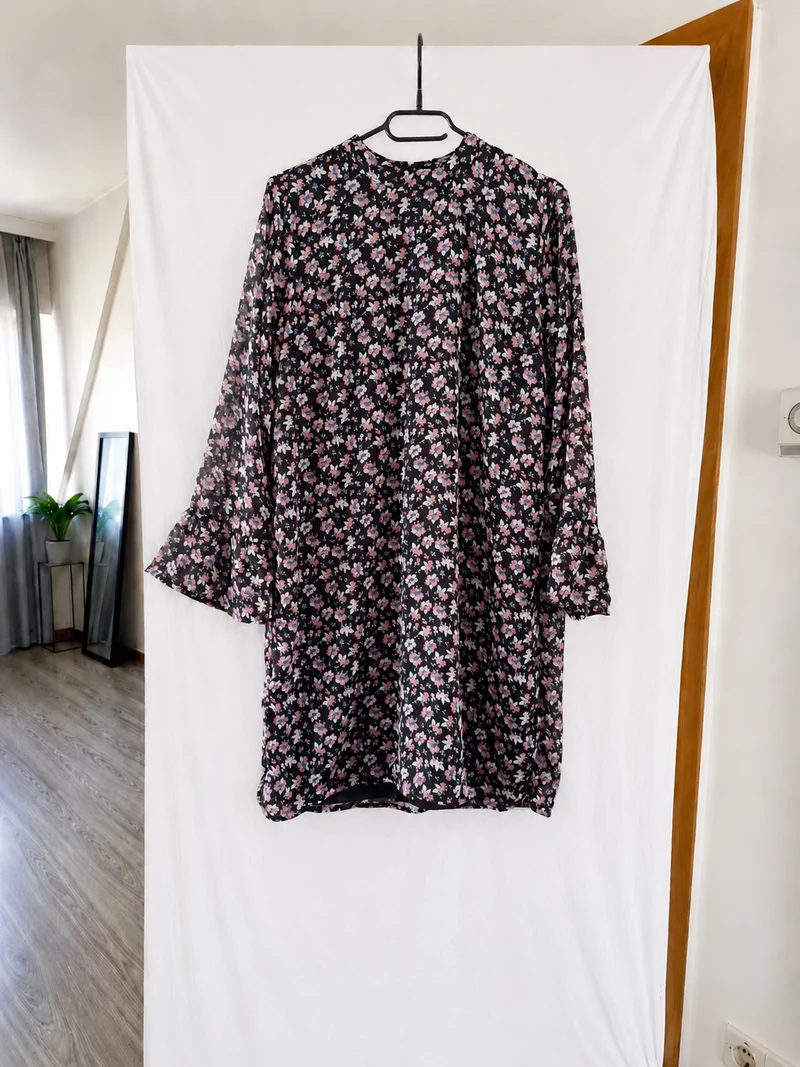 Esmara Chiffonkleid Blumen 38