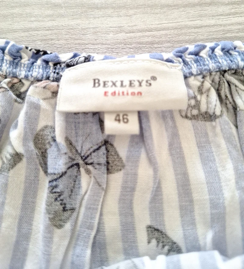 Bexleys Carmenbluse Schmetterlinge 46