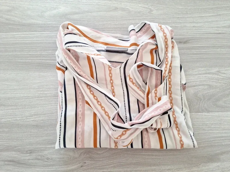 Yessica Bluse Streifen 46