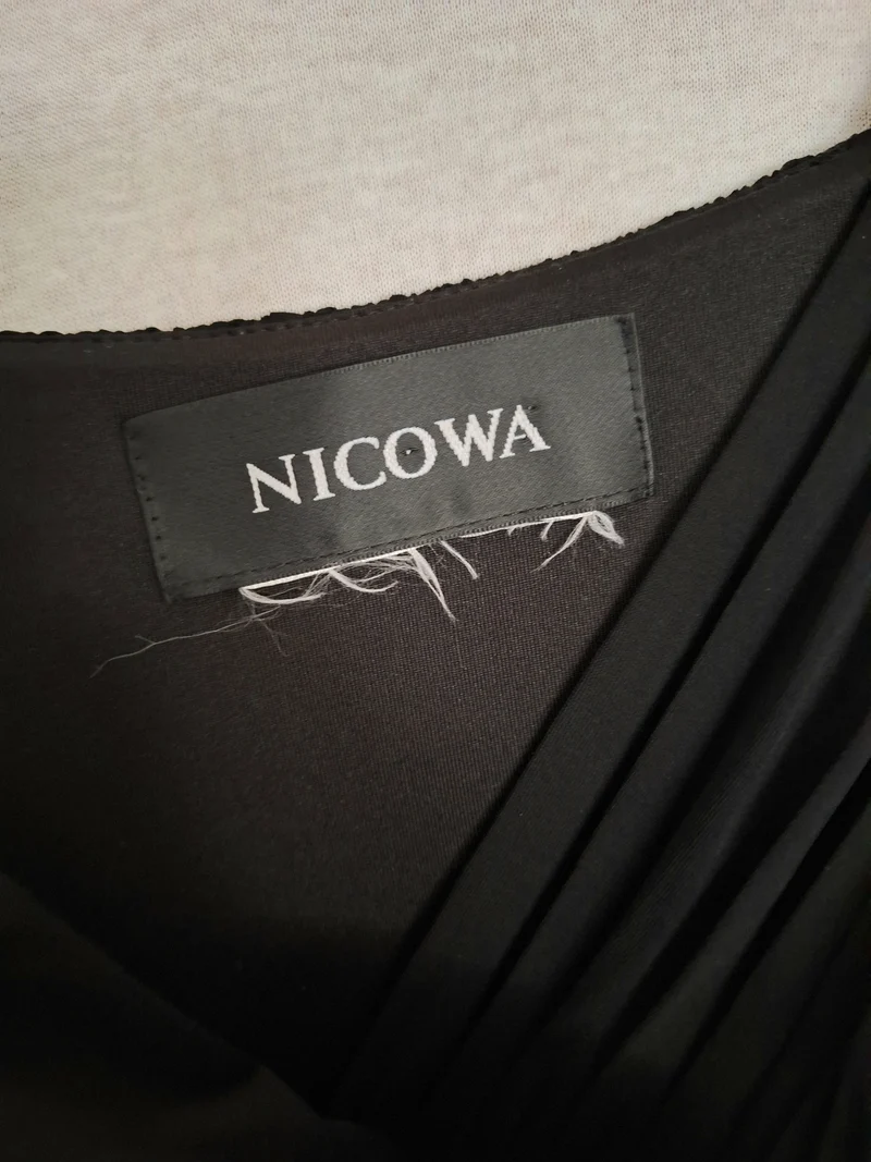 Nicowa Abendkleid Raffungen 36