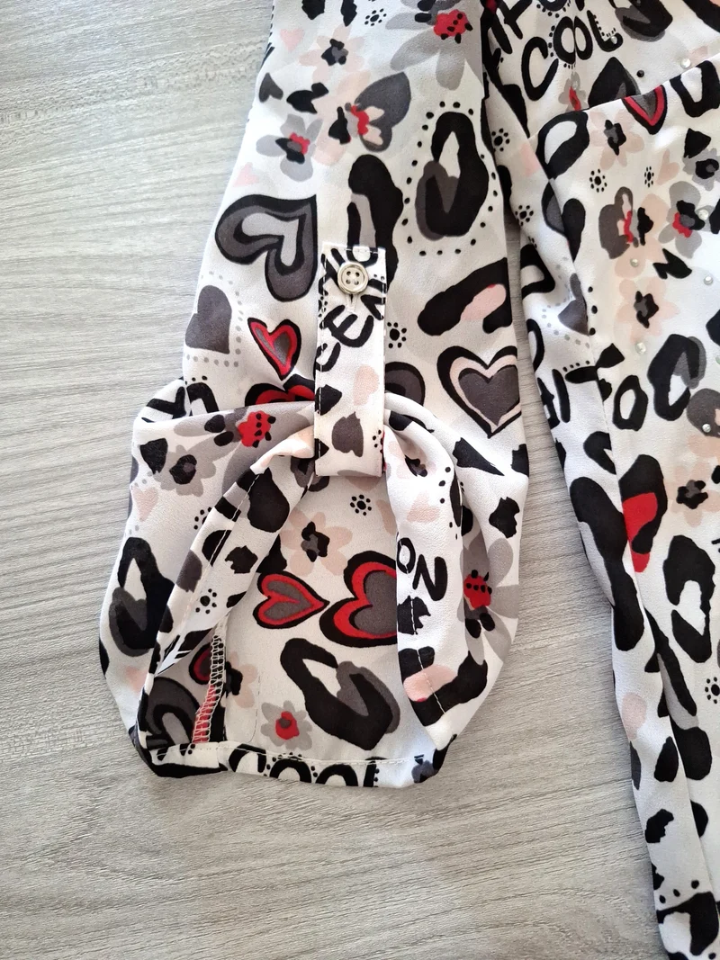 Canda Bluse Leo Print 46