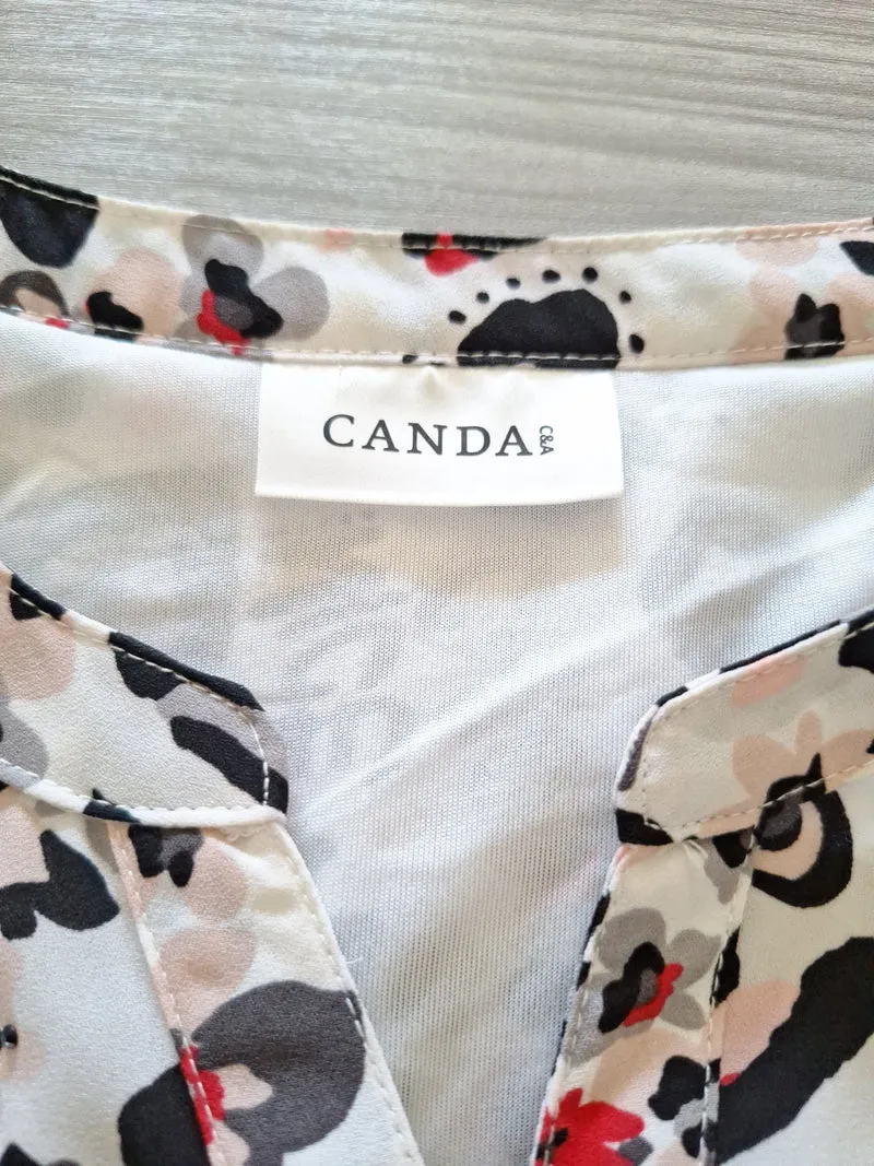 Canda Bluse Leo Print 46