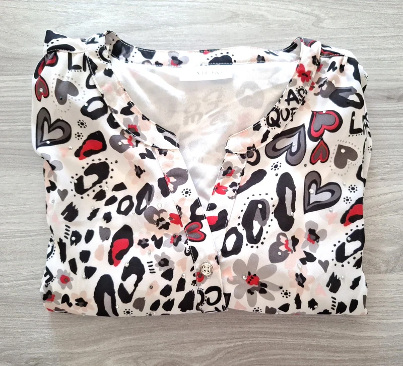 Canda Bluse Leo Print 46