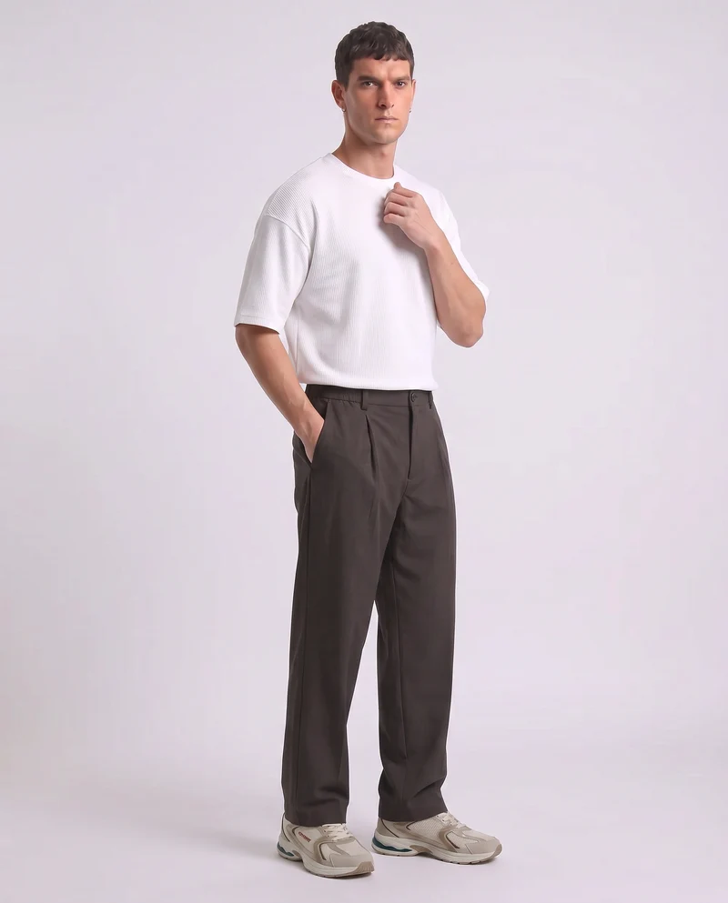 Pantaloni Jogger Relaxed Fit Comfort - Moro