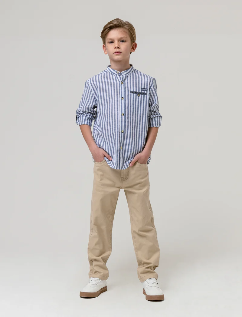 Pantaloni 5 tasche da bambino - Beige